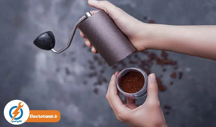 تاثیر درجه آسیاب قهوه روی فوم ندادن اسپرسوساز فیلیپس